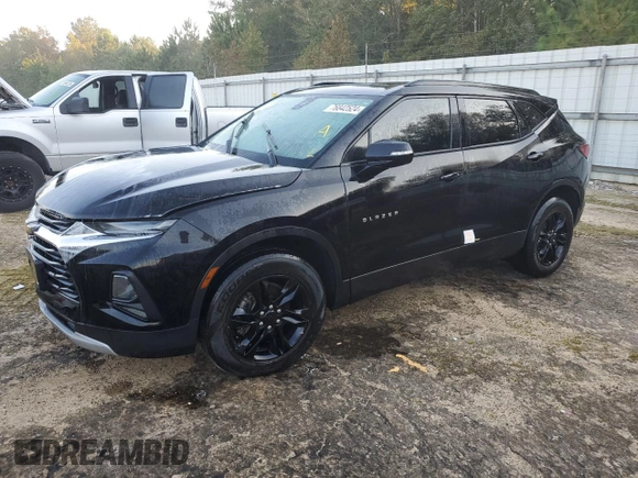 2021 Chevrolet Blazer LT z VIN 3GNKBCRS3MS521017, wystawiony jako Copart lot #46196965 z przebiegiem Nie podano mil oraz Nie do naprawy • Non repairable. Historia ofert i sprzedaży dostępna na DreamBid. Obrazek 1.
