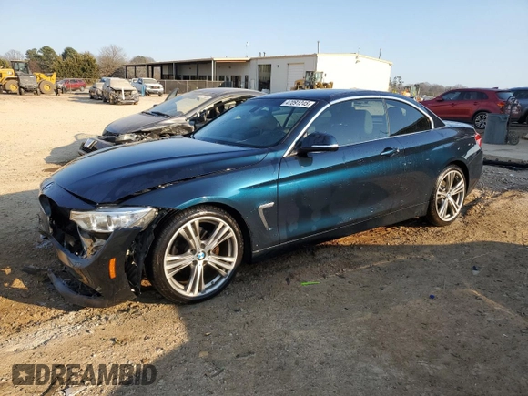 2016 BMW 4 Series 428i with VIN WBA3V7C57G5A28065, listed as a Copart auction lot 47091245 with 75,949 mi miles and Salvage title. Bid and sale history available at DreamBid. Image 1.