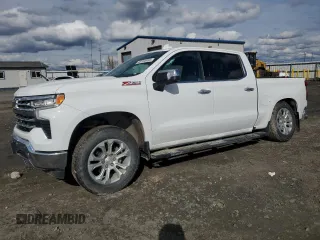 2023 Chevrolet Silverado 1500 LTZ with VIN 2GCUDGED2P1128460, listed as a Copart auction lot 49184465 with 4,780 mi miles and Salvage Title. Bid and sale history available at carsss.com. Image 1.