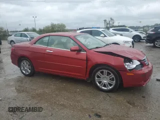 2008 Chrysler Sebring Limited with VIN 1C3LC65M28N267517, listed as a Copart auction lot 73114414 with 115,187 mi miles and Clean Title. Bid and sale history available at carsss.com. Image 4.