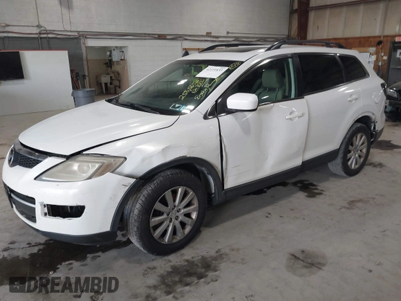 2009 Mazda CX-9 Touring with VIN JM3TB38V590164986, listed as a IAAI auction lot 42171833 with 258,565 mi miles and . Bid and sale history available at DreamBid. Image 2.