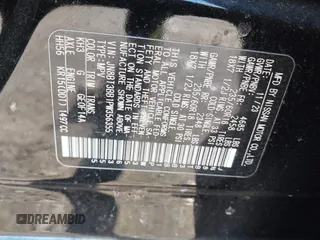2023 Nissan Rogue SV with VIN JN8BT3BB1PW356355, listed as a IAAI auction lot 41417272 with 9,264 mi miles and . Bid and sale history available at DreamBid. Image 9.