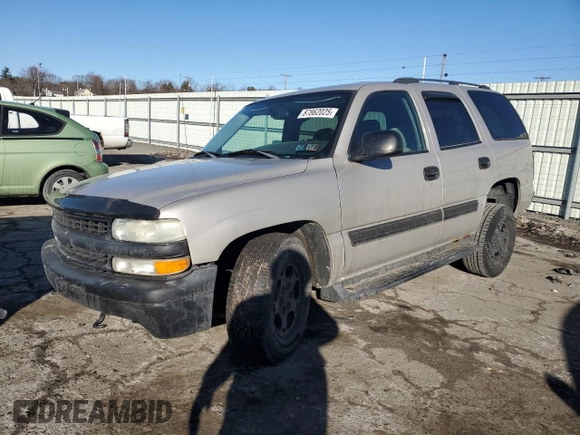 2004 Chevrolet Tahoe LS with VIN 1GNEK13V44J320829, listed as a Copart auction lot 87862025 with 175,107 mi miles and Salvage Title. Bid and sale history available at carsss.com. Image 1.