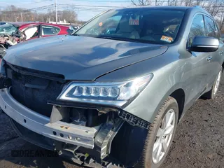 2016 Acura MDX w/Advance with VIN 5FRYD4H90GB042471, listed as a IAAI auction lot 41510207 with 176,168 mi miles. Bid and sale history available at carsss.com. Image 6.