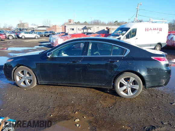 2013 Acura TL Technology z VIN 19UUA9F5XDA005147, wystawiony jako IAAI lot #41811493 z przebiegiem 170 794 mil mil oraz . Historia ofert i sprzedaży dostępna na DreamBid. Obrazek 14.
