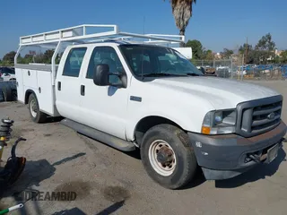2003 Ford Super Duty F-250 XL with VIN 1FTNW20LX3EC95285, listed as a IAAI auction lot 41409730 with 159,120 mi miles. Bid and sale history available at carsss.com. Image 1.