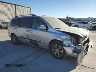 2014 Kia Sedona EX with VIN KNDMH4C70E6540155, listed as a Copart auction lot 83332344 with 74,456 mi miles and Non Repairable. Bid and sale history available at carsss.com. Image 4.