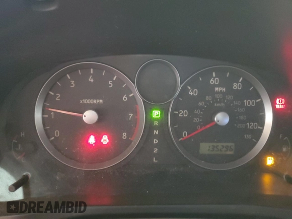 2005 Suzuki Aerio S z VIN JS2RA62S555256527, wystawiony jako Copart lot #86038284 z przebiegiem 135 296 mil mil oraz Szkoda całkowita • Salvage title. Historia ofert i sprzedaży dostępna na DreamBid. Obrazek 9.