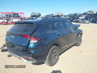 2024 Kia Sportage SX-Prestige with VIN KNDPXCDG0R7124647, listed as a IAAI auction lot 41058974 with 16,436 mi miles and . Bid and sale history available at DreamBid. Image 4.