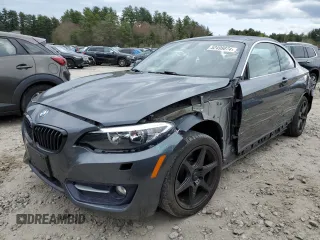 2017 BMW 2 Series 230i xDrive with VIN WBA2H9C34H7A25725, listed as a Copart auction lot 52499874 with 144,273 mi miles. Bid and sale history available at carsss.com. Image 1.