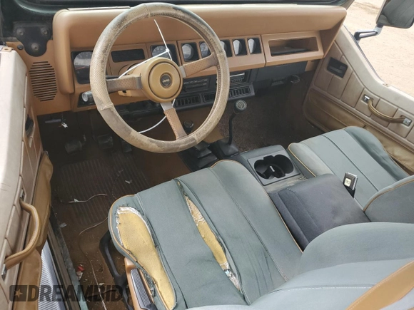1995 Jeep Wrangler Sahara with VIN 1J4FY49S3SP264977, listed as a Copart auction lot 60938014 with 681 mi miles and Clean Title. Bid and sale history available at carsss.com. Image 8.