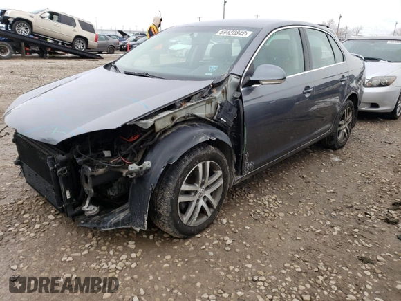 2006 Volkswagen Jetta 2.5L with VIN 3VWRF71K76M674745, listed as a Copart auction lot 46749263 with 131,399 mi miles and Salvage title. Bid and sale history available at DreamBid. Image 1.