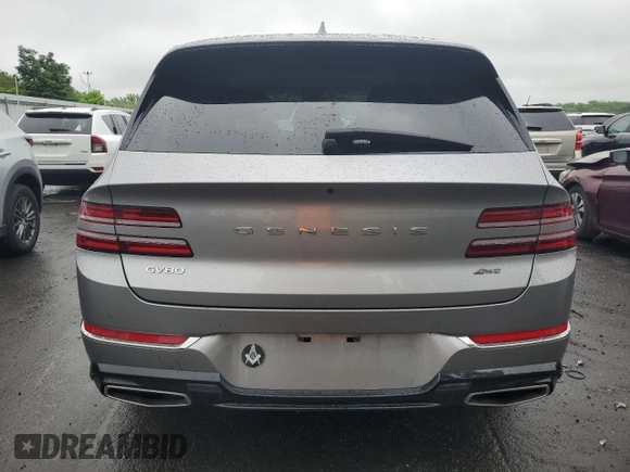 2021 Genesis GV80 с VIN KMUHBDSBXMU055196, выставлен на аукционе Copart как лот 58889535 с пробегом 44 823 миль миль и Списание • Salvage title. История ставок и продаж доступна на DreamBid. Изображение 6.