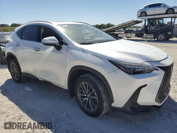 2022 Lexus NX with VIN 2T2GGCEZ7NC013064, listed as a Copart auction lot 47458895 with 8,579 mi miles and Salvage Title. Bid and sale history available at carsss.com. Image 4.