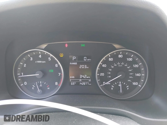 2017 Hyundai Elantra SE z VIN 5NPD74LF9HH112492, wystawiony jako IAAI lot #42083796 z przebiegiem 142 877 mil mil oraz . Historia ofert i sprzedaży dostępna na DreamBid. Obrazek 7.