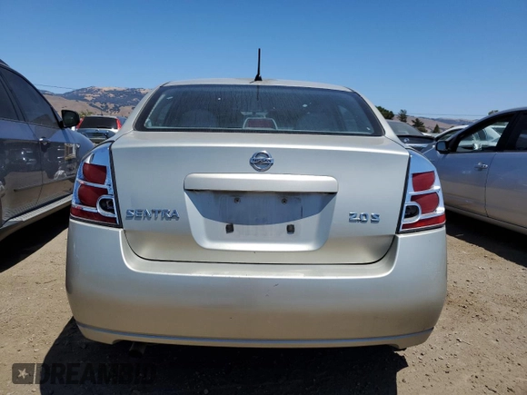 2007 Nissan Sentra S with VIN 3N1AB61E37L710778, listed as a Copart auction lot 65657125 with 118,528 mi miles and Clean title. Bid and sale history available at DreamBid. Image 6.