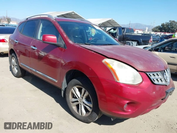 2012 Nissan Rogue SL with VIN JN8AS5MT6CW281257, listed as a IAAI auction lot 41631409 with 145,844 mi miles and . Bid and sale history available at DreamBid. Image 1.