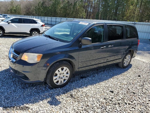 2014 Dodge Grand Caravan SE with VIN 2C4RDGBG1ER340401, listed as a Copart auction lot 48037895 with 137,735 mi miles and Salvage Title. Bid and sale history available at carsss.com. Image 1.