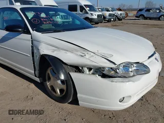 2004 Chevrolet Monte Carlo SS with VIN 2G1WX12K349121362, listed as a IAAI auction lot 41721661 with 80,371 mi miles. Bid and sale history available at carsss.com. Image 6.