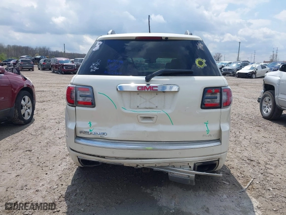 2014 GMC Acadia Denali with VIN 1GKKVTKD3EJ138763, listed as a IAAI auction lot 42011739 with 142,894 mi miles. Bid and sale history available at carsss.com. Image 16.
