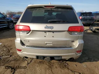 2015 Jeep Grand Cherokee Overland with VIN 1C4RJFCG9FC681699, listed as a Copart auction lot 49292195 with 144,133 mi miles and Clean Title. Bid and sale history available at carsss.com. Image 6.