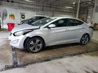 2014 Hyundai Elantra Sport с VIN KMHDH4AH2EU159622, выставлен на аукционе Copart как лот 54527815 с пробегом 104 864 миль миль и Списание • Salvage title. История ставок и продаж доступна на DreamBid. Изображение 1.