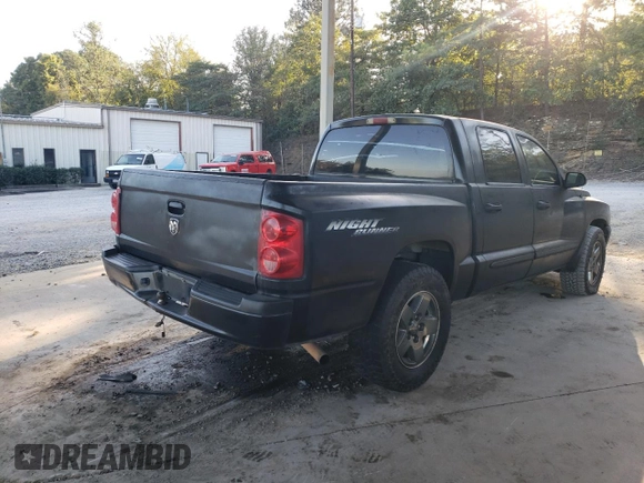 2006 Dodge Dakota SLT with VIN 1D7HE48K96S687404, listed as a Copart auction lot 75668624 with 223,085 mi miles and Clean Title. Bid and sale history available at carsss.com. Image 3.