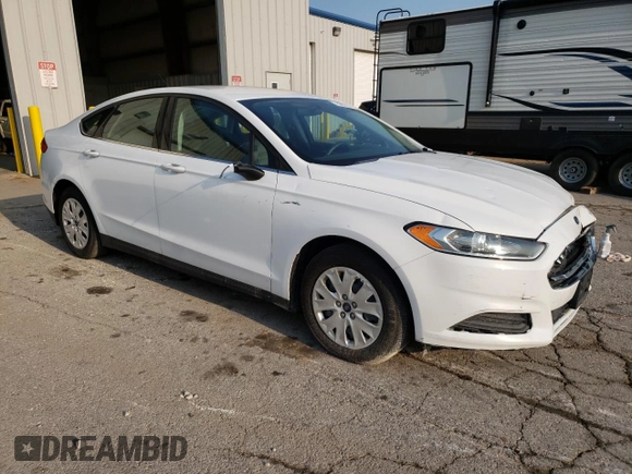 2014 Ford Fusion S with VIN 1FA6P0G71E5387361, listed as a Copart auction lot 45090744 with 182,974 mi miles and Salvage Title. Bid and sale history available at carsss.com. Image 4.
