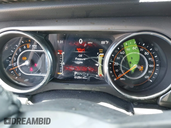 2021 Jeep Wrangler Sport S z VIN 1C4HJXAG8MW569220, wystawiony jako IAAI lot #42213316 z przebiegiem 41 284 mil mil oraz . Historia ofert i sprzedaży dostępna na DreamBid. Obrazek 7.