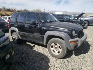 2003 Jeep Liberty Sport with VIN 1J4GK48K63W581392, listed as a Copart auction lot 75529424 with 182,982 mi miles and Salvage Title. Bid and sale history available at DreamBid. Image 4.