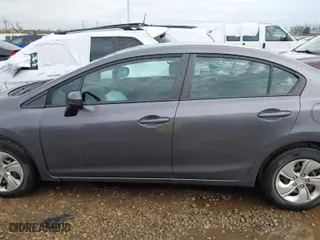 2014 Honda Civic Sedan LX with VIN 19XFB2F50EE024591, listed as a IAAI auction lot 41909219 with 118,233 mi miles. Bid and sale history available at carsss.com. Image 14.