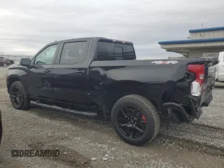 2023 Chevrolet Silverado 1500 RST with VIN 1GCUDEE80PZ192091, listed as a Copart auction lot 44343835 with 20,776 mi miles and Salvage Title. Bid and sale history available at DreamBid. Image 2.