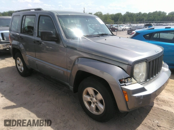 2012 Jeep Liberty Sport with VIN 1C4PJMAKXCW107531, listed as a IAAI auction lot 42155945 with 166,188 mi miles and . Bid and sale history available at carsss.com. Image 1.