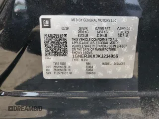 2019 Chevrolet Traverse RS with VIN 1GNERJKX3KJ234956, listed as a Copart auction lot 61380763 with 70,840 mi miles. Bid and sale history available at carsss.com. Image 14.