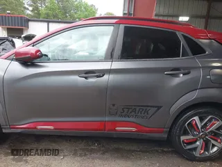 2019 Hyundai Kona Ultimate with VIN KM8K53A5XKU303722, listed as a IAAI auction lot 42095984 with 66,134 mi miles and . Bid and sale history available at DreamBid. Image 15.