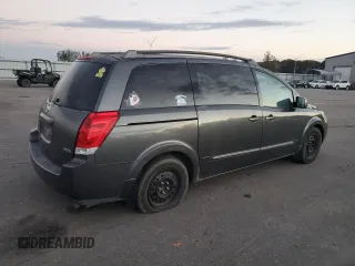2006 Nissan Quest S Special Edition with VIN 5N1BV28U96N123803, listed as a Copart auction lot 80056554 with 126,667 mi miles and Salvage Title. Bid and sale history available at carsss.com. Image 3.