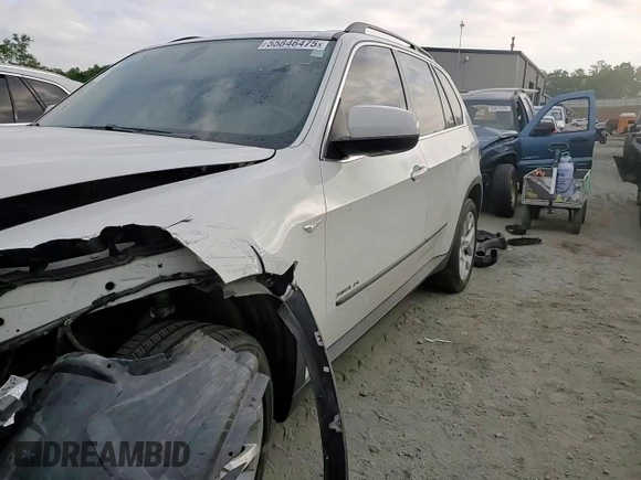 2012 BMW X5 50i with VIN 5UXZV8C57CL425425, listed as a Copart auction lot 55846475 with 70,960 mi miles and Salvage title. Bid and sale history available at DreamBid. Image 15.