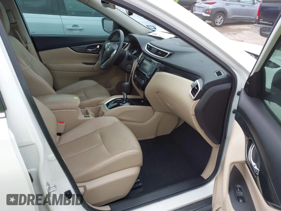 2016 Nissan Rogue SL with VIN 5N1AT2MV7GC766714, listed as a IAAI auction lot 42192783 with 171,489 mi miles and . Bid and sale history available at DreamBid. Image 5.