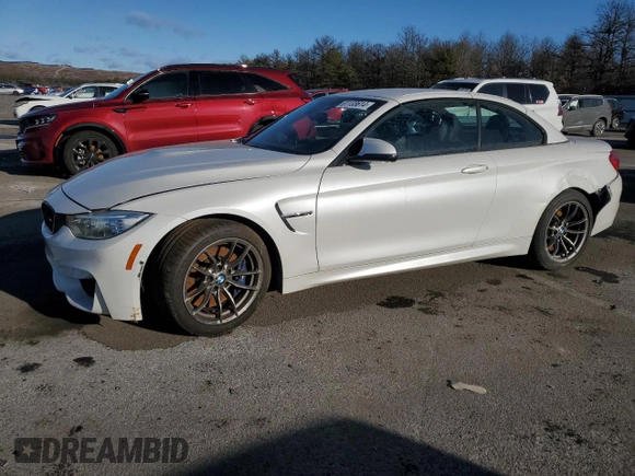 2017 BMW M4 with VIN WBS3U9C38HP971268, listed as a Copart auction lot 81133614 with 31,540 mi miles and Salvage title. Bid and sale history available at DreamBid. Image 1.