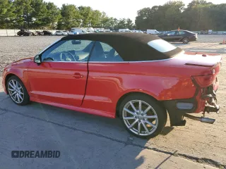 2016 Audi A3 2.0T Premium Plus with VIN WAUY8LFF3G1085443, listed as a Copart auction lot 71279533 with 36,929 mi miles. Bid and sale history available at carsss.com. Image 2.