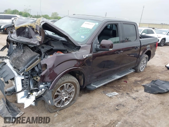 2018 Ford F-150 XL with VIN 1FTEW1CP6JKF53440, listed as a IAAI auction lot 41886373 with 1 mi miles. Bid and sale history available at carsss.com. Image 17.