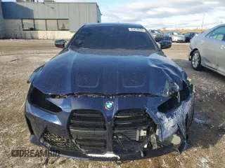 2025 BMW M4 Competition xDrive with VIN WBS33HK04SCT15829, listed as a Copart auction lot 83470594 with 2,389 mi miles and Clean Title. Bid and sale history available at carsss.com. Image 5.
