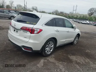 2016 Acura RDX Tech Pkg with VIN 5J8TB4H53GL000714, listed as a IAAI auction lot 41966697 with 57,662 mi miles. Bid and sale history available at carsss.com. Image 4.