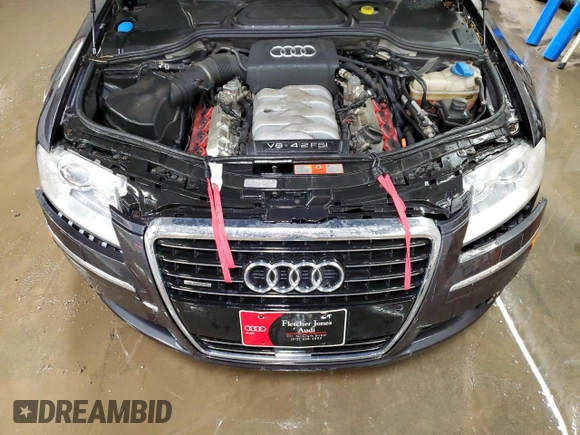2009 Audi A8 z VIN WAULV94E29N007523, wystawiony jako Copart lot #50234305 z przebiegiem 97 535 mil mil oraz Szkoda całkowita • Salvage title. Historia ofert i sprzedaży dostępna na DreamBid. Obrazek 11.
