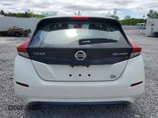 2019 Nissan LEAF SL Plus with VIN 1N4BZ1CP5KC317891, listed as a Copart auction lot 57491825 with 88,841 mi miles and Salvage title. Bid and sale history available at DreamBid. Image 6.