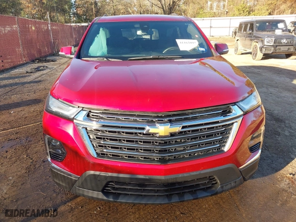 2023 Chevrolet Traverse LT Cloth with VIN 1GNERGKW1PJ145114, listed as a IAAI auction lot 41162092 with 49,563 mi miles. Bid and sale history available at carsss.com. Image 12.