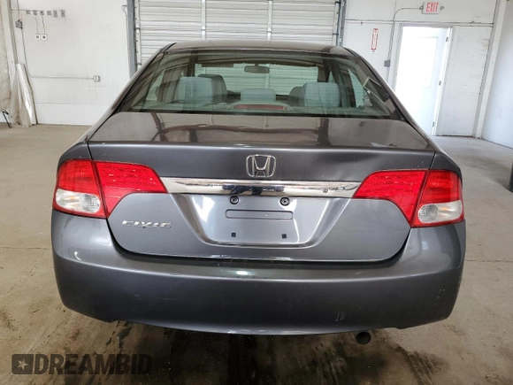 2010 Honda Civic LX with VIN 2HGFA1F53AH326745, listed as a Copart auction lot 54731085 with 196,697 mi miles and Clean Title. Bid and sale history available at DreamBid. Image 6.
