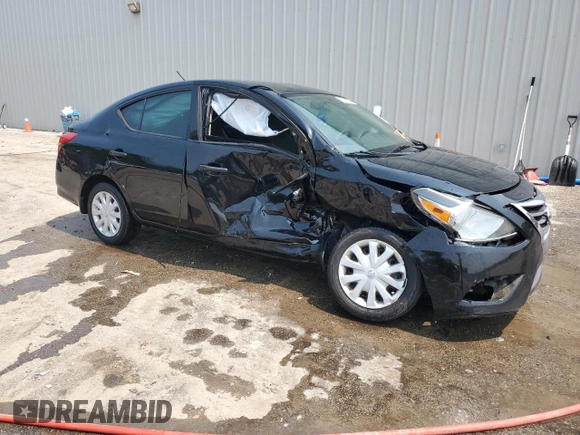 2016 Nissan Versa S with VIN 3N1CN7AP4GL912617, listed as a Copart auction lot 59045795 with 149,733 mi miles and Salvage title. Bid and sale history available at DreamBid. Image 4.
