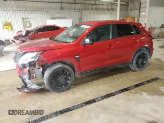 2021 Mitsubishi Outlander ES z VIN JA4ARUAU5MU008171, wystawiony jako Copart lot #58788335 z przebiegiem 84 847 mil mil oraz Szkoda całkowita • Salvage title. Historia ofert i sprzedaży dostępna na DreamBid. Obrazek 1.