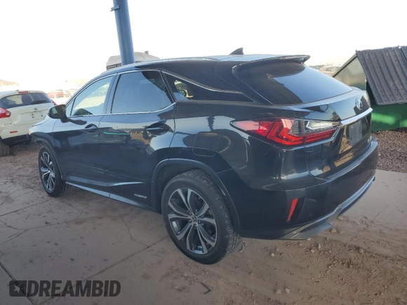 2018 Lexus RX with VIN 2T2BGMCA5JC021168, listed as a Copart auction lot 43938335 with 103,350 mi miles and Salvage Title. Bid and sale history available at carsss.com. Image 2.